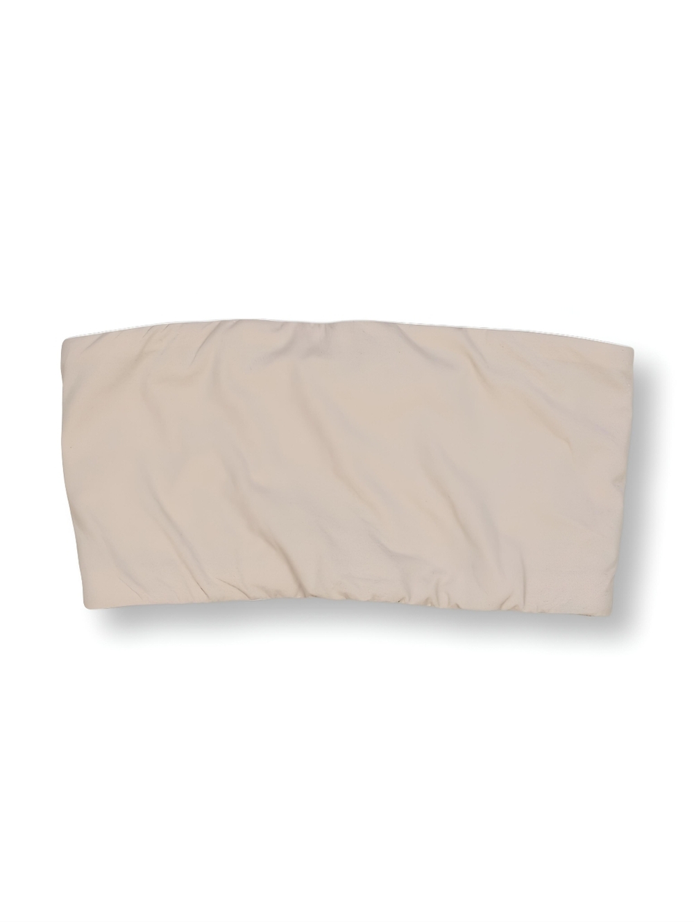 SKIMS Fits Everybody Bandeau Top Strapless Bra Clay Nude Beige Size XS
